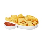 Chip and Dip Divided Bowl